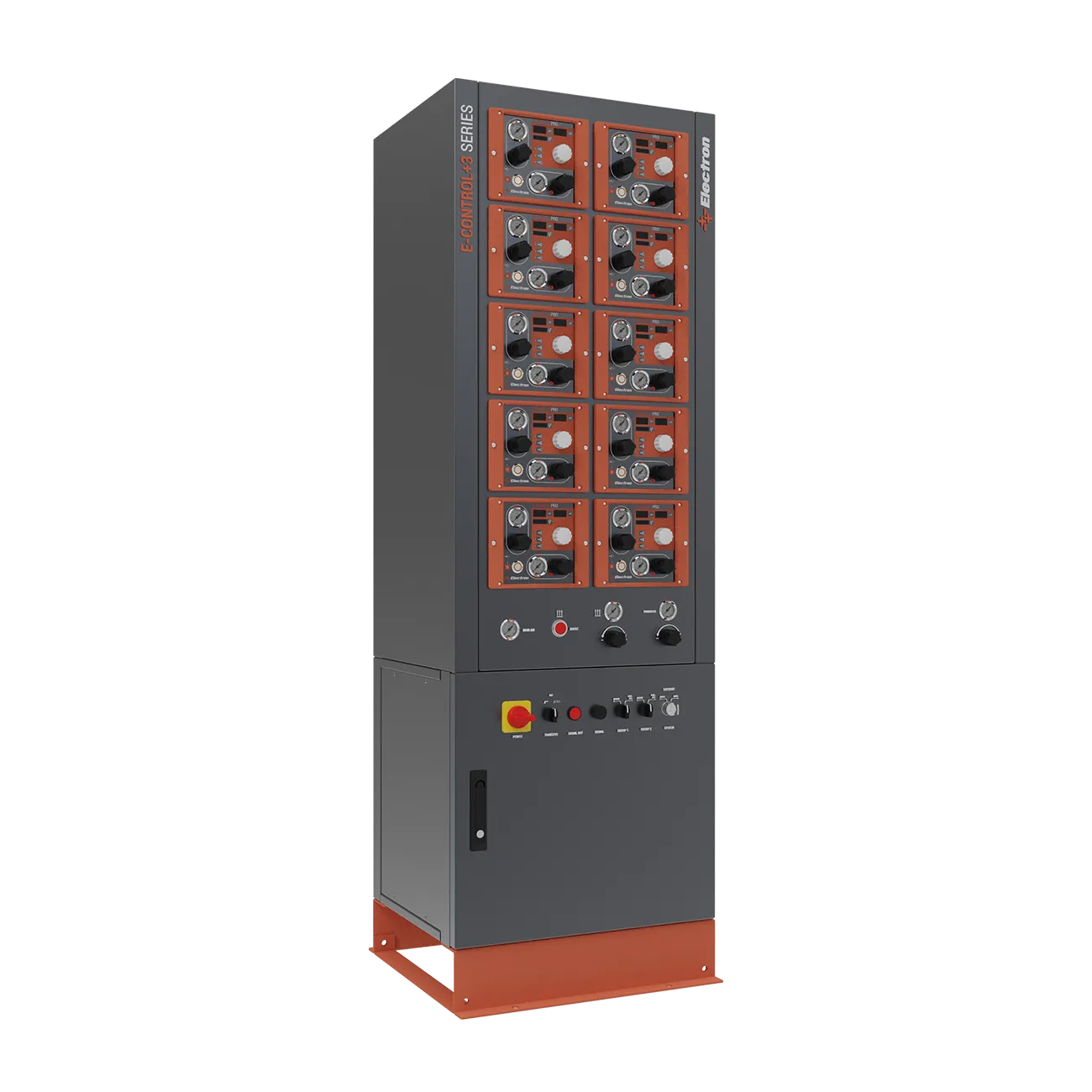 E-CONTROL+3 10C Geräteschrank mit 10 Steckplätzen